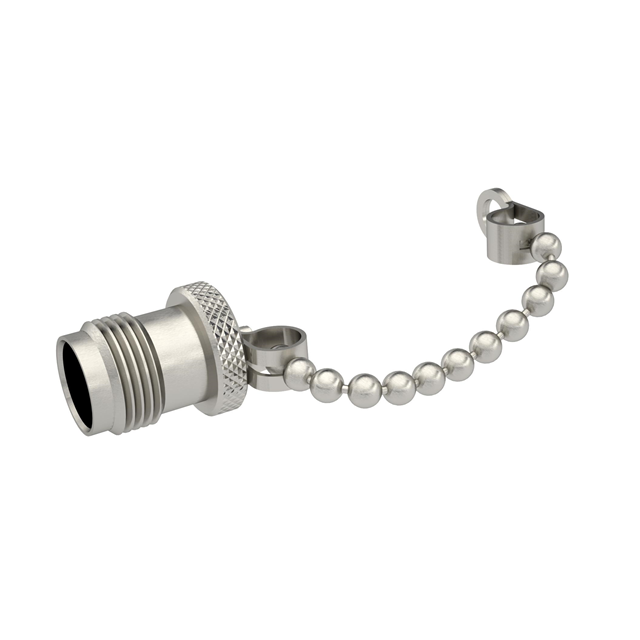TNC / FEMALE DUST CAP WITH CHAIN