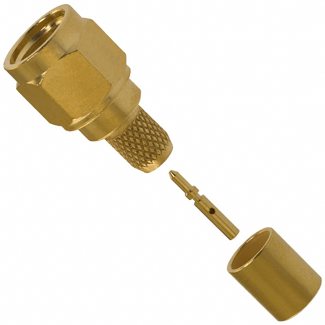 CONN SMA PLUG STR 50 OHM CRIMP