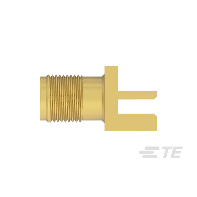 SMA JACK RA EDGE MNT SOLDER TAB