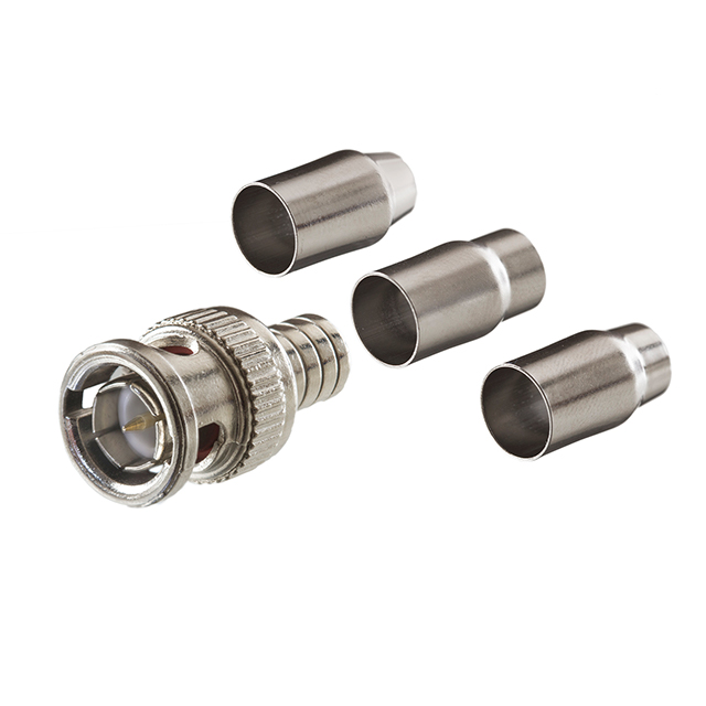 BNC CRIMP ON CONN MALE 10 PACK