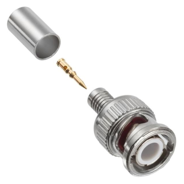 PC CRIMP BNC MALE FOR RG59-10PK