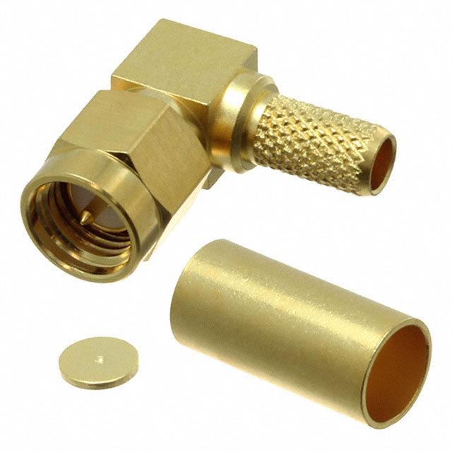 CONN SMA PLUG R/A 50OHM SOLDER