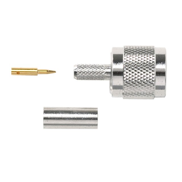 CONN TNC PLUG STR 50 OHM CRIMP