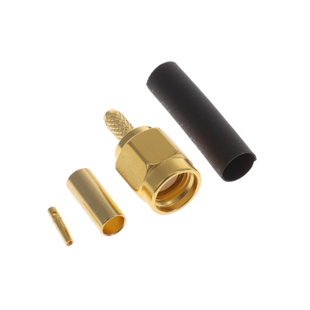 CONN RPSMA PLUG STR 50OHM SOLDER