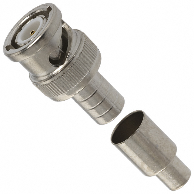 CONN BNC PLUG STR 50 OHM PUSH