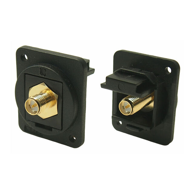 FT RP-SMA 50 OHM BLACK 2.5 PLAIN