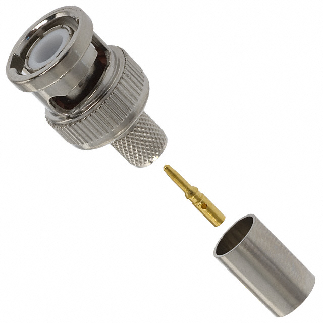 CONN BNC PLUG STR 50 OHM CRIMP
