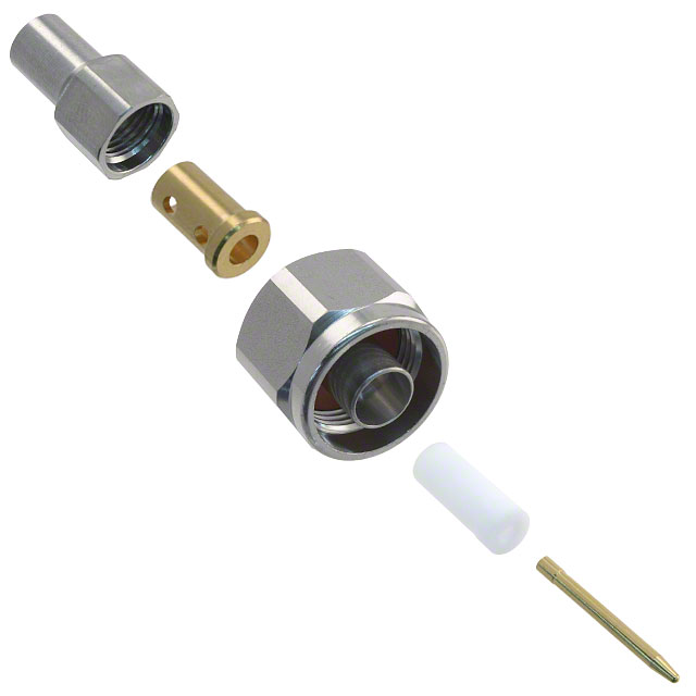 CONN N PLUG STR SOLDER