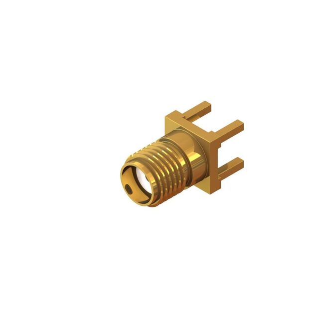 CONN SMA FEMALE PCB THRUHOLE