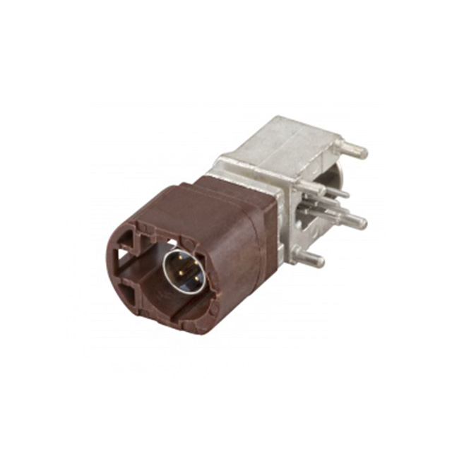 CONN HSD FAKRA PLUG R/A 100OHM