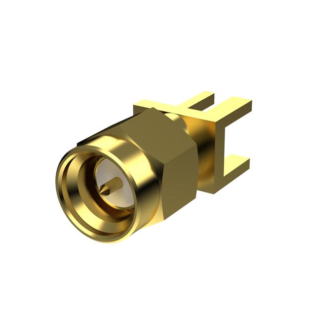 SMA(M)ST FOR PCB EDGE MOUNT AU P