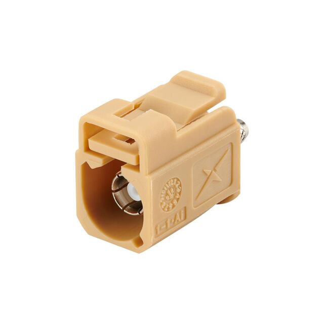FAKRA GEN 2 CODE I BEIGE SMB(F)