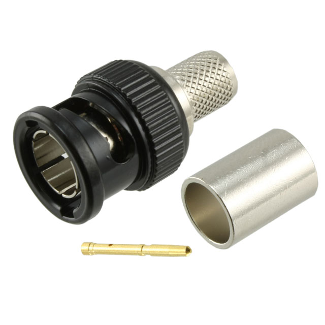 CONN HDBNC PLUG STR 75 OHM CRIMP