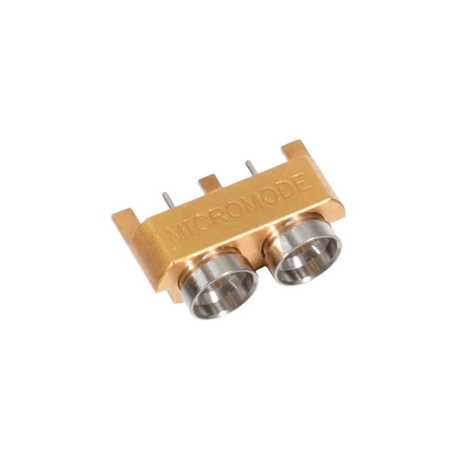 SMPM PLUG STR 50 OHM SMD DUAL