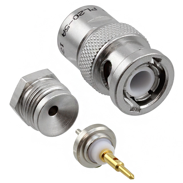 CONN BNC PLUG STR 50 OHM SOLDER