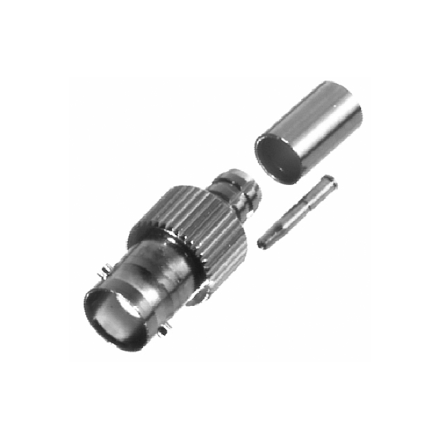 BNC FEMALE CRIMP; 50 OHMS