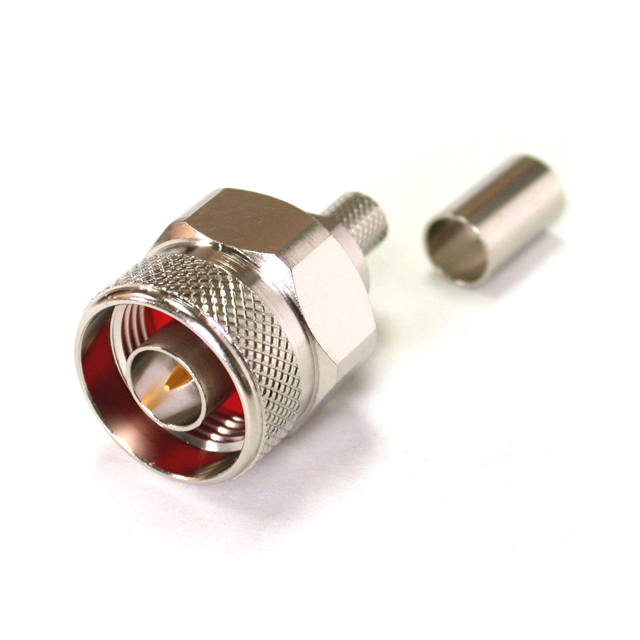 N MALE CRIMP; 50 OHMS