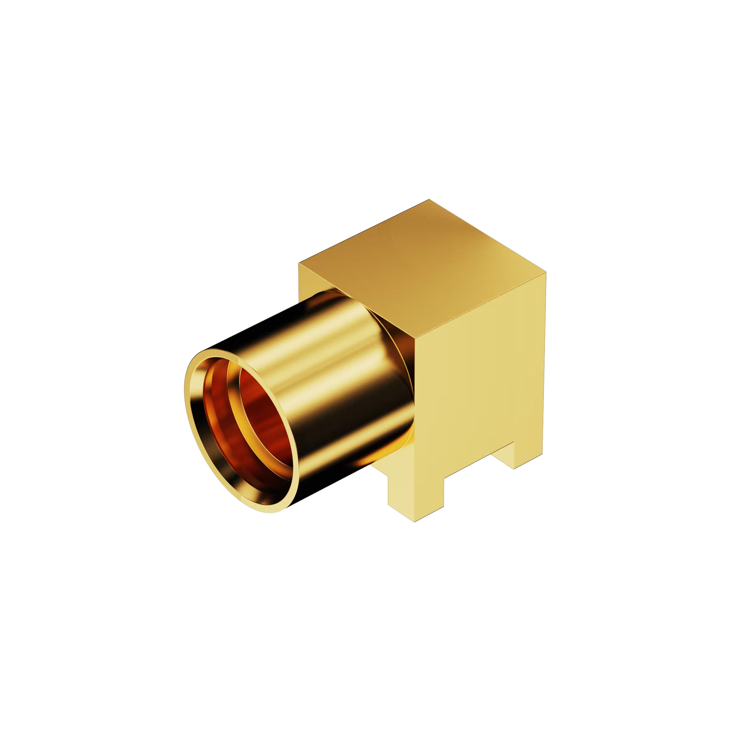MMCX RIGHT ANGLE JACK PCB MOUNT