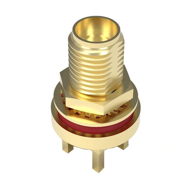 SMA PCB MOUNT STRAIGHT BULKHEAD