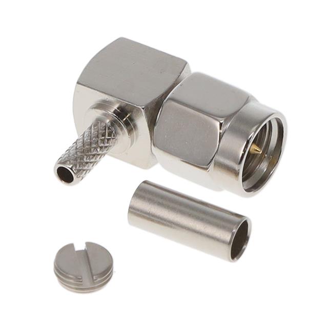 SMA(M)RA FOR RG174/RG316 NI PLAT