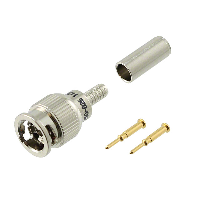 CONN MINI BNC PLG STR 75 OHM