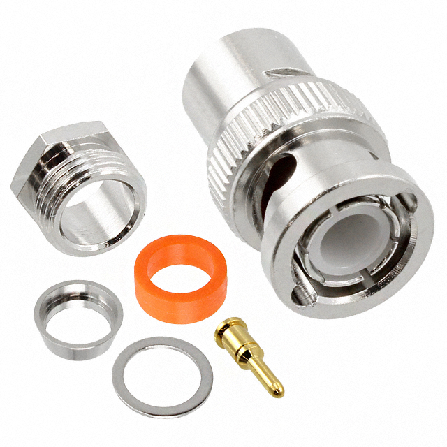 CONN BNC PLUG STR 50 OHM SOLDER