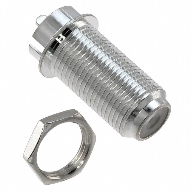 CONN F JACK STR 75 OHM EDGE MNT