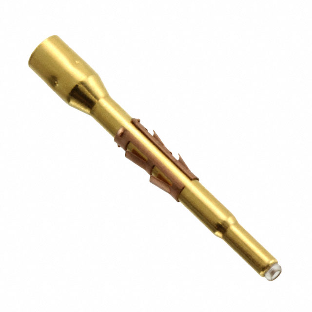 CONN SCKT COAX 30AWG GOLD CRIMP