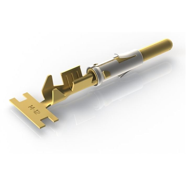 CONN PIN 10AWG GOLD CRIMP