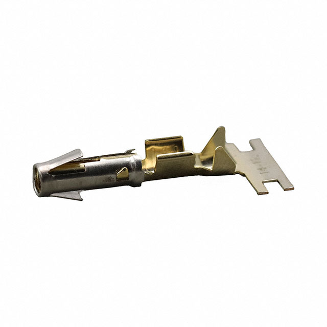 CONN SOCKET 12-14AWG GOLD CRIMP