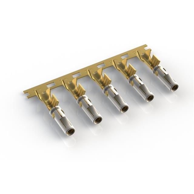 CONN SOCKET 10AWG GOLD CRIMP