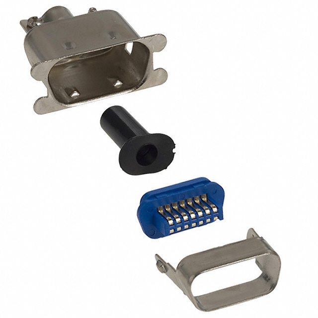 CONN SCSI PLUG 14P STR SLDR CUP