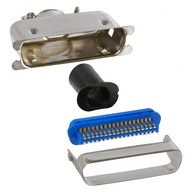 CONN SCSI PLUG 36P STR SLDR CUP
