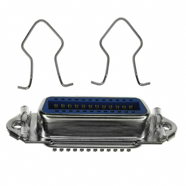 CONN SCSI RCPT 24P STR SLDR CUP