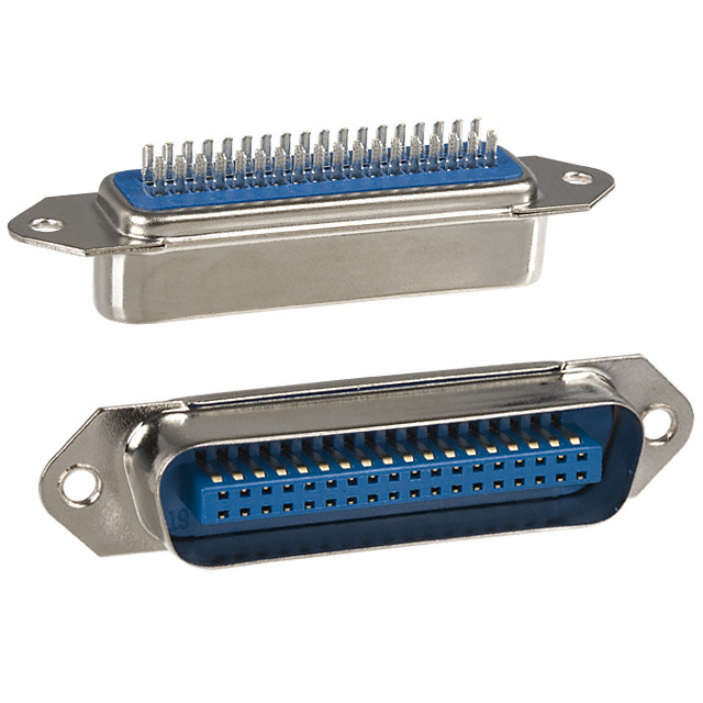 CONN SCSI PLUG 36P STR SLDR CUP