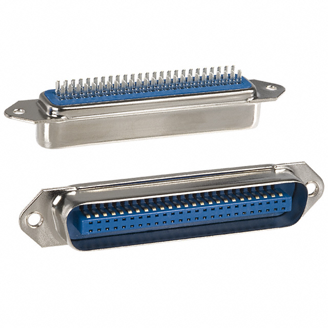 CONN SCSI PLUG 50P STR SLDR CUP