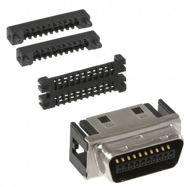 CONN MINI HD PLUG 20POS STR IDC