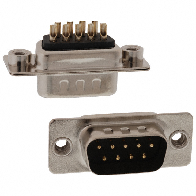 CONN D-SUB PLUG 9POS PNL MNT