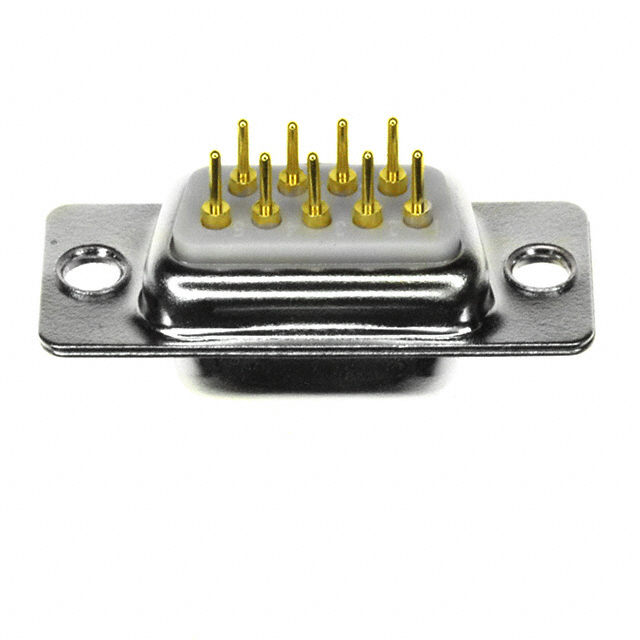 CONN D-SUB RCPT 9POS PNL MT SLDR