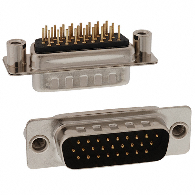CONN D-SUB HD PLUG 26POS PNL MNT