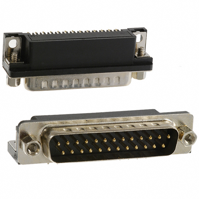 CONN D-SUB PLUG 25POS R/A SOLDER