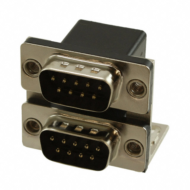 CONN D-SUB PLUG 9POS R/A SLDR