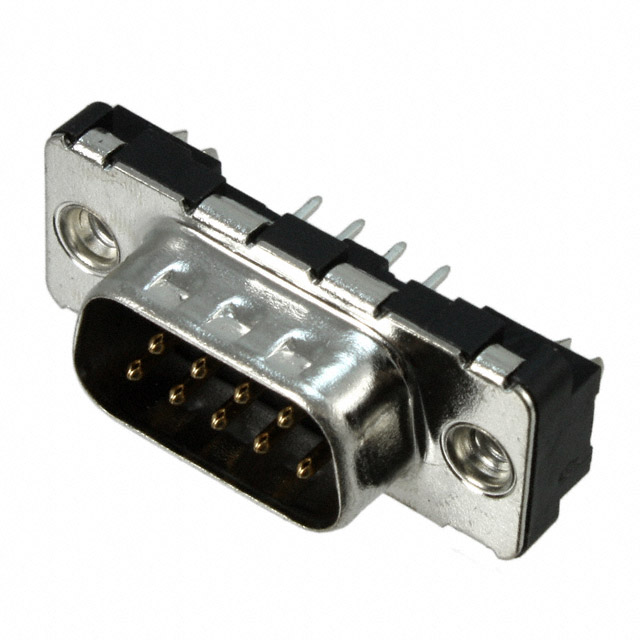 CONN D-SUB PLUG 9POS VERT SOLDER