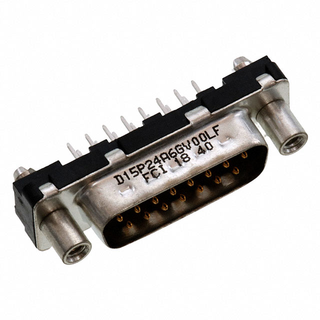 CONN D-SUB PLUG 15POS VERT SLDR