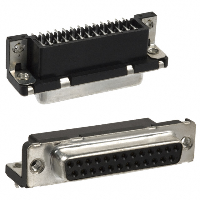CONN D-SUB RCPT 25POS R/A SOLDER