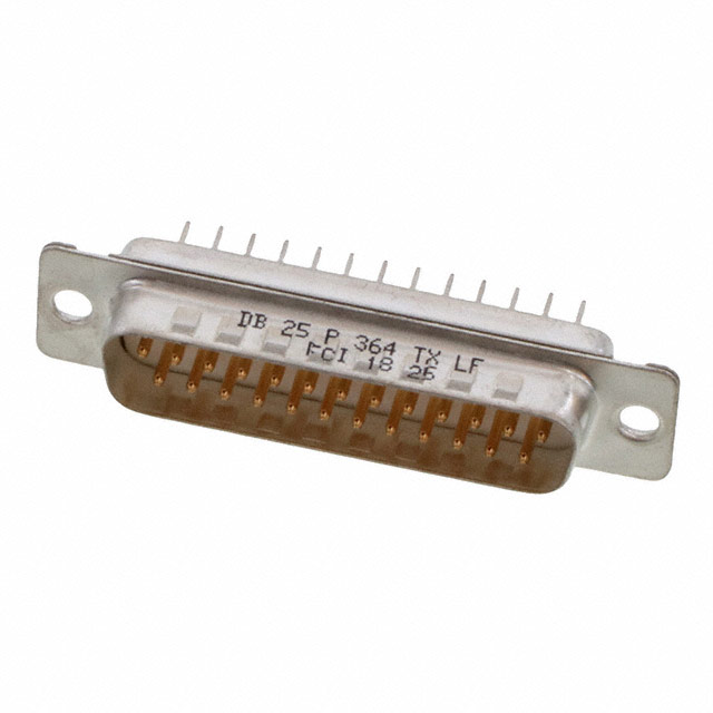 CONN D-SUB PLUG 25POS VERT SLDR