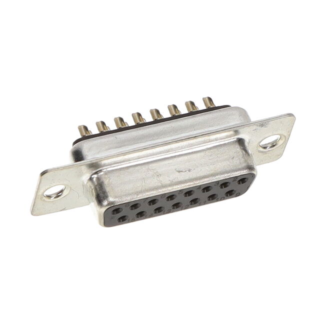 15P D-SUB FEMALE SC S&F TIN