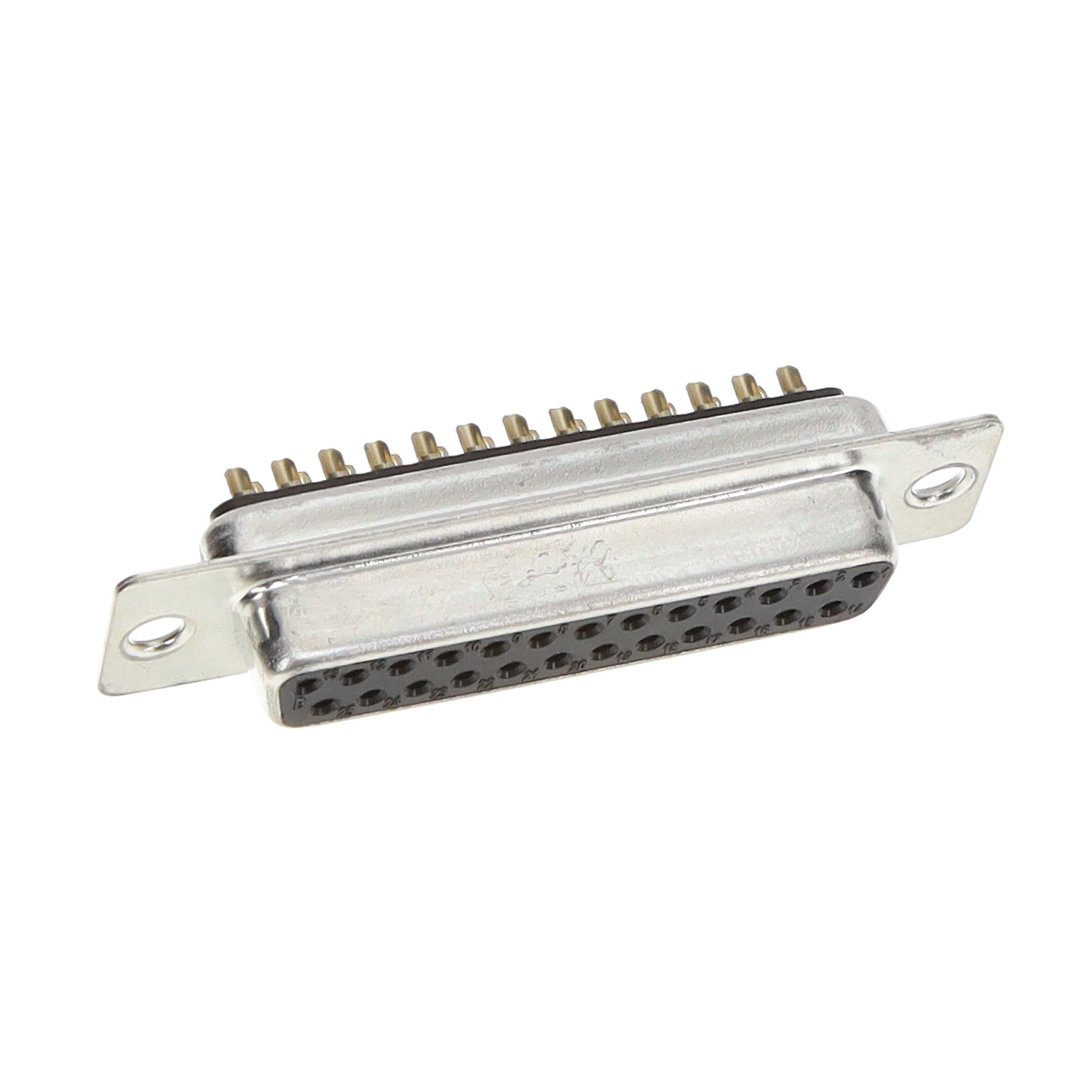 25P D-SUB FEMALE SC S&F TIN