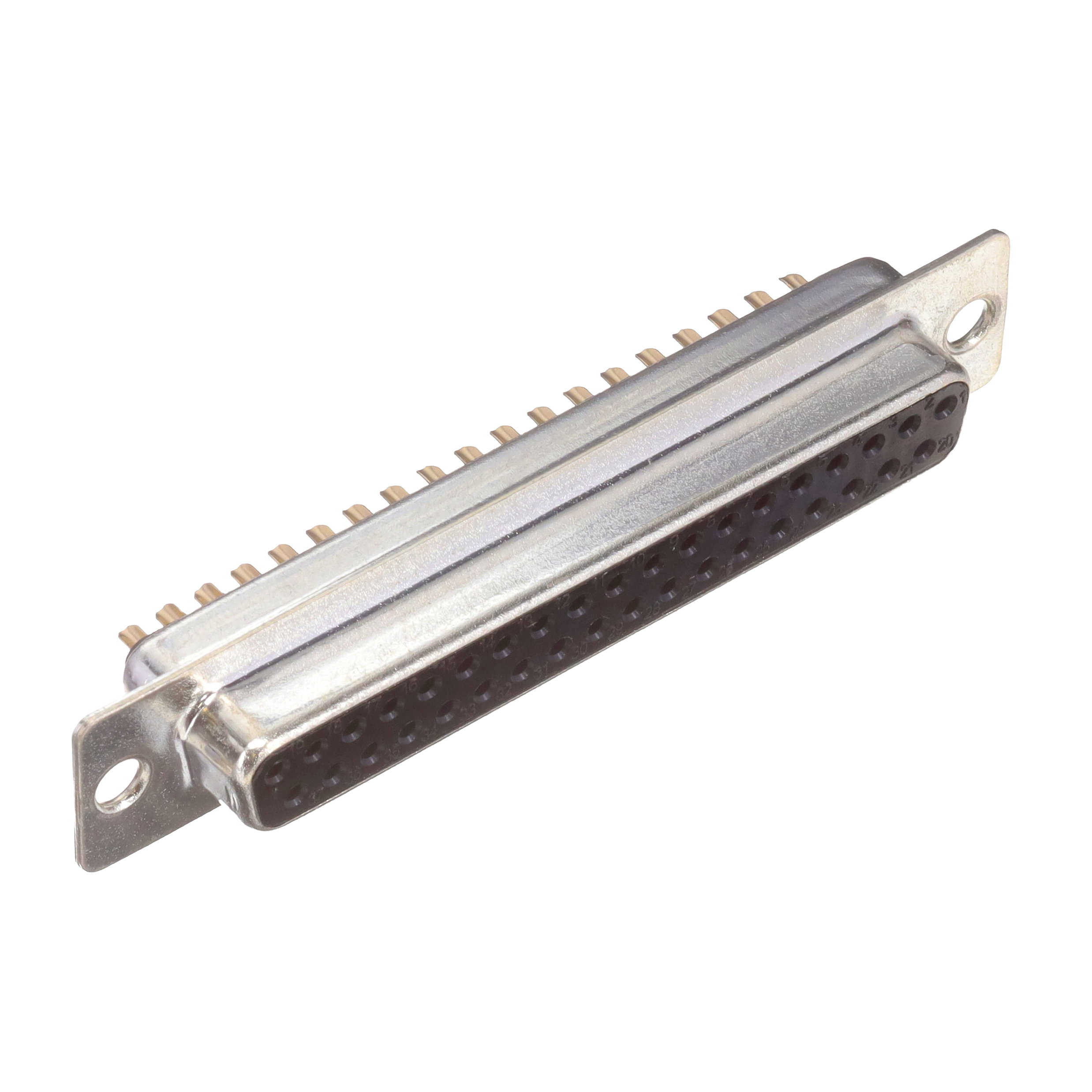 37P D-SUB FEMALE SC S&F TIN