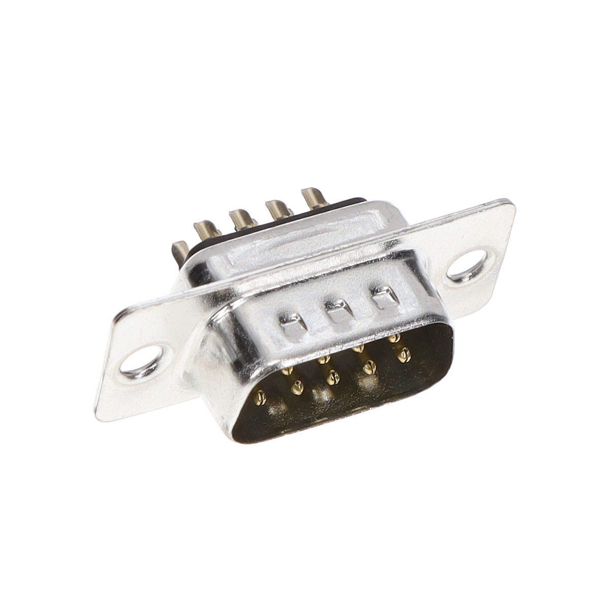 9P D-SUB MALE SC S&F TIN